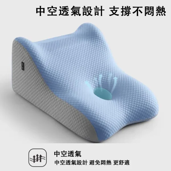 YIMI 依米 靠背墊 三角枕斜 躺臥床墊 緩解反流膽汁斜坡床墊 防反酸枕頭 記憶棉充填